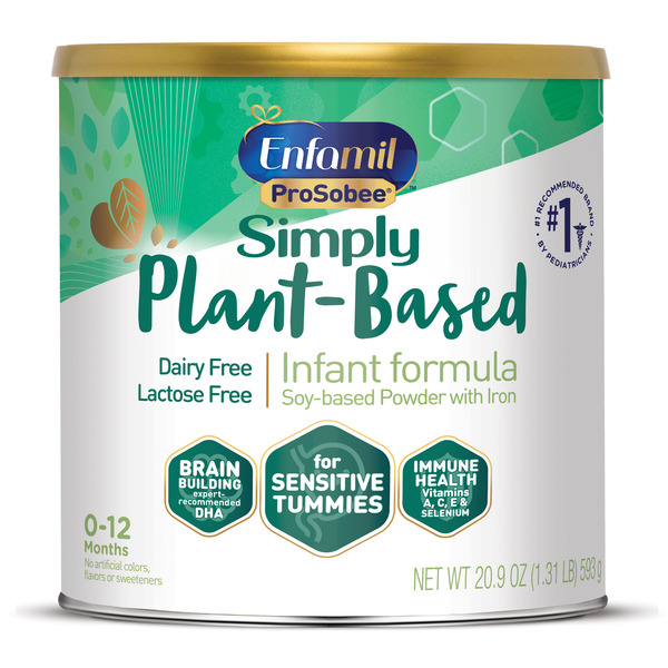 Enfamil® Simply Plant-Based Soy Infant Formula Powder