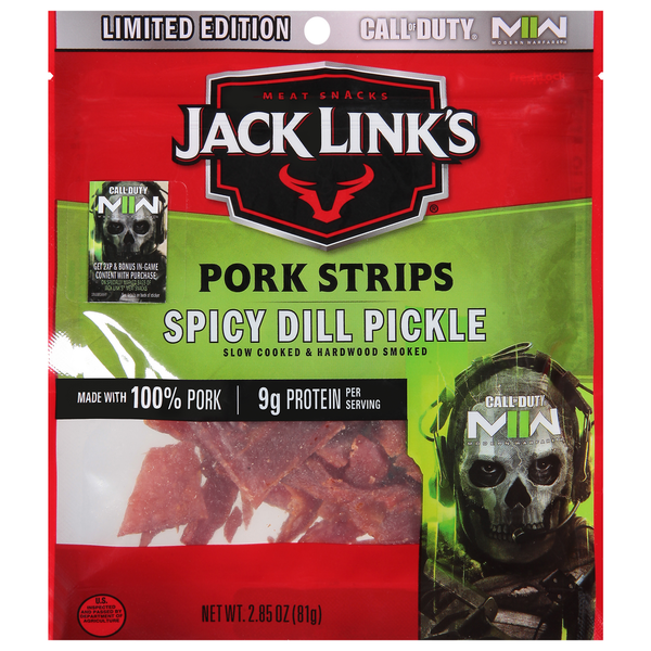 Jack Link's Pork Strips, Spicy Dill Pickle Same-Day Delivery or