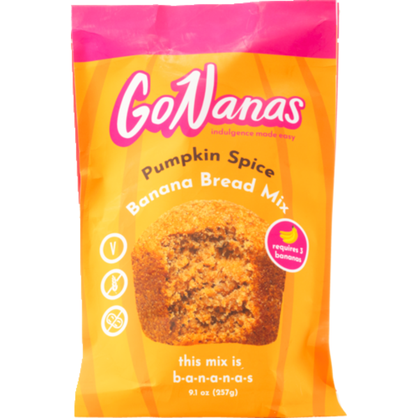 Go Nanas Inc Pumpkin Spice Banana Bread Mix Same-Day Delivery or
