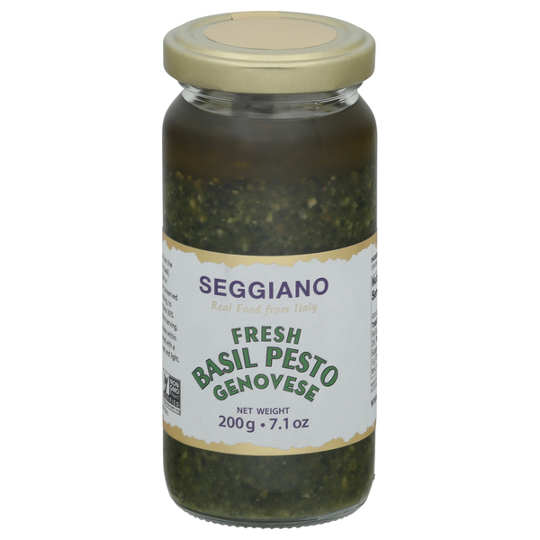 Seggiano Sauce, Basil Pesto, Fresh Genovese