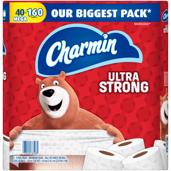 Charmin Toilet Paper (40 ct) Instacart