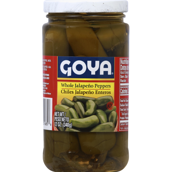 Goya Jalapeno Peppers, Whole Same-Day Delivery | Shop N' Bag