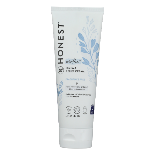 The Honest Company Soothe Fragrance Free Eczema Relief Cream Same