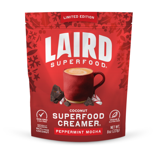 Laird Superfood Peppermint Mocha Non-Dairy Superfood Creamer Same