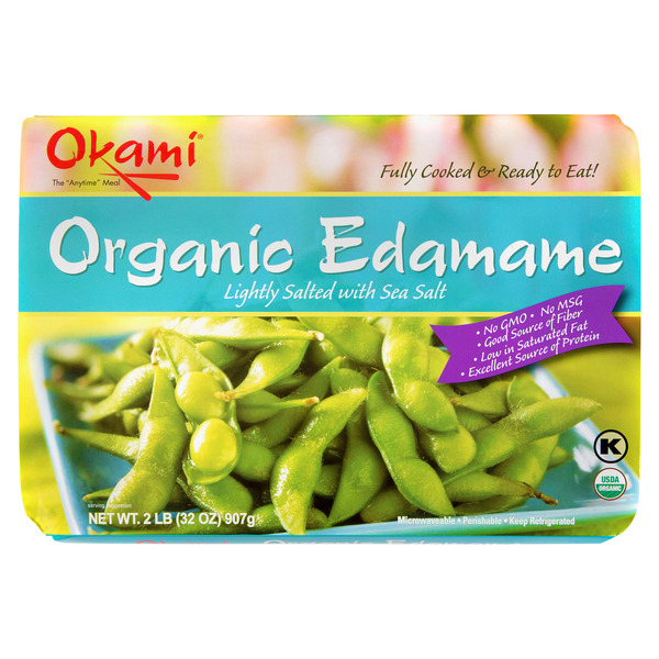 Costco Okami Lightly Salted With Sea Salt Organic Edamame Pickup