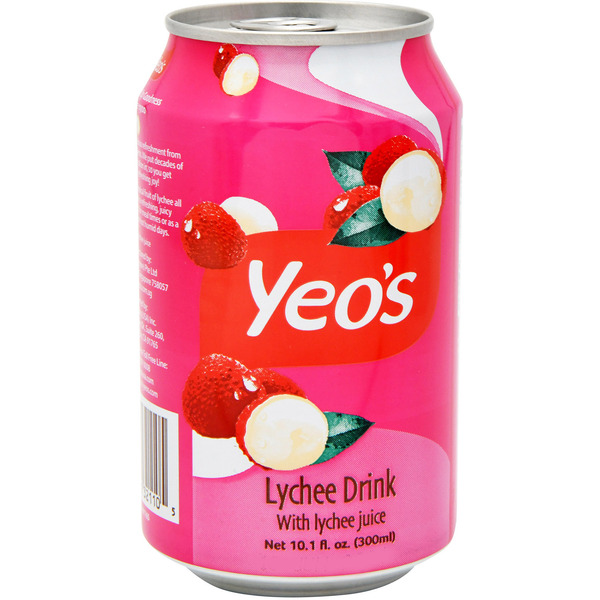 Yeo's Lychee Drink, with Lychee Juice