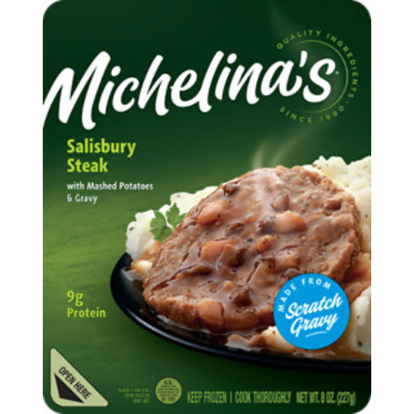 Michelina's Salisbury Steak and Gravy with Mashed Potatoes Meal