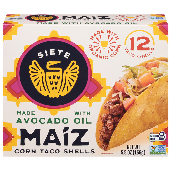 Siete Maiz Corn Taco Shells Same-Day Delivery or Pickup | The