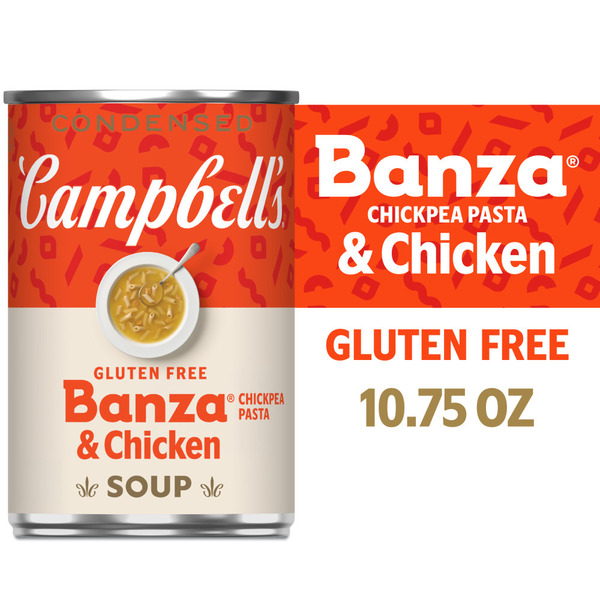 Campbell's Banza Chickpea Pasta and Chicken Soup