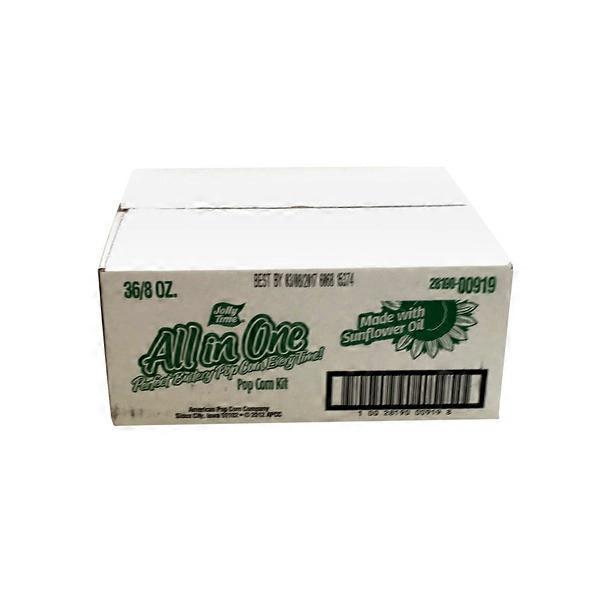Jolly Time Sunflower Oil All In One Popcorn Kits (36 ct) Instacart