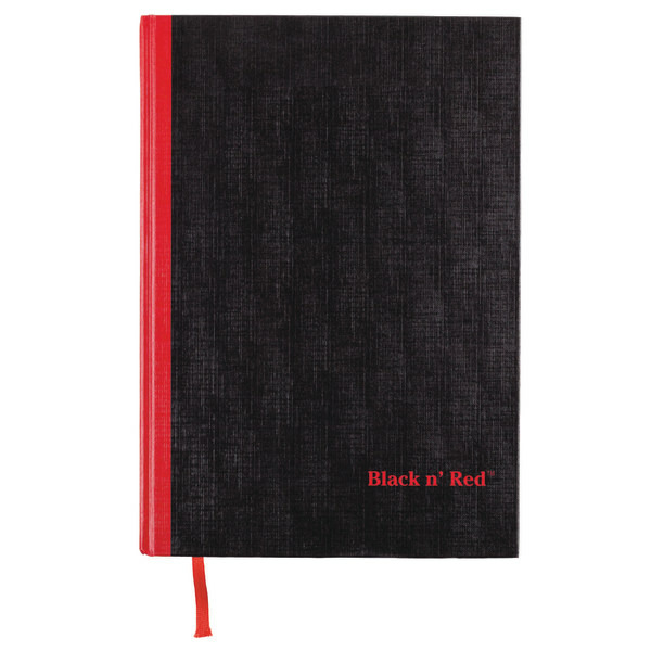 Black n' Red 96 Sheets 8-1/4" x 11-3/4" White Ruled Casebound Composition Notebook