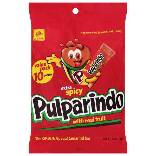 de la Rosa Pulparindo Extra Spicy Tamarind Bar Value Pack