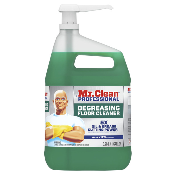 Mr Clean Pro - Degreasing Floor Cleaner with Pump - gallon