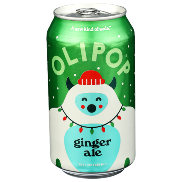 Olipop Ginger Ale Prebiotic Sparkling Tonic Same-Day Delivery or