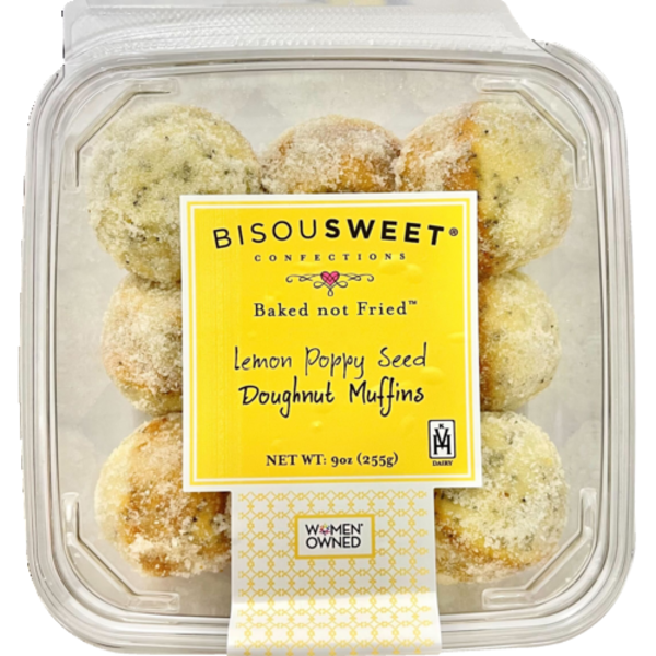 Sprouts Farmers Market Bisousweet Lemon Poppy Seed Doughnut Muffins