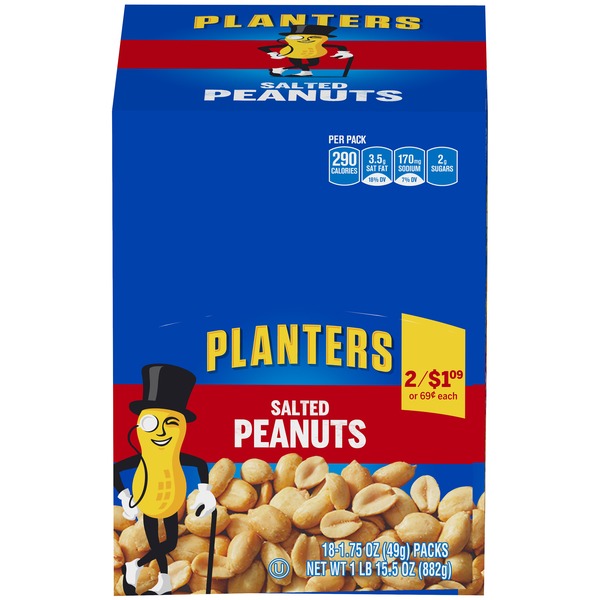 Planters Salted Peanuts (1.969 lb) Instacart