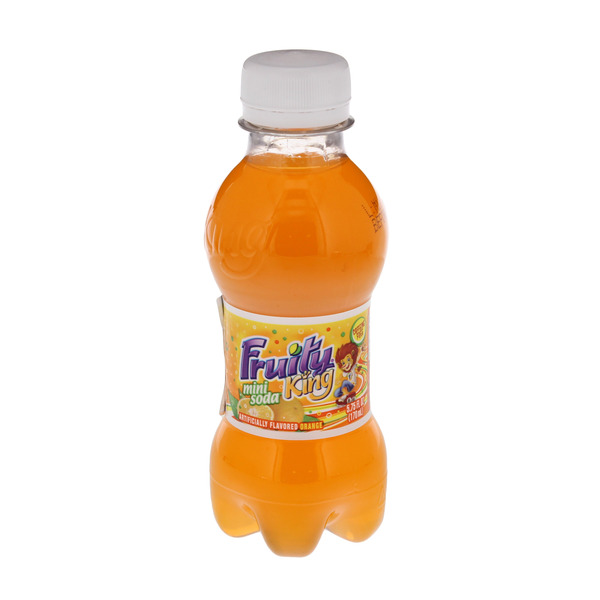 Fruity King Mini Soda, Orange