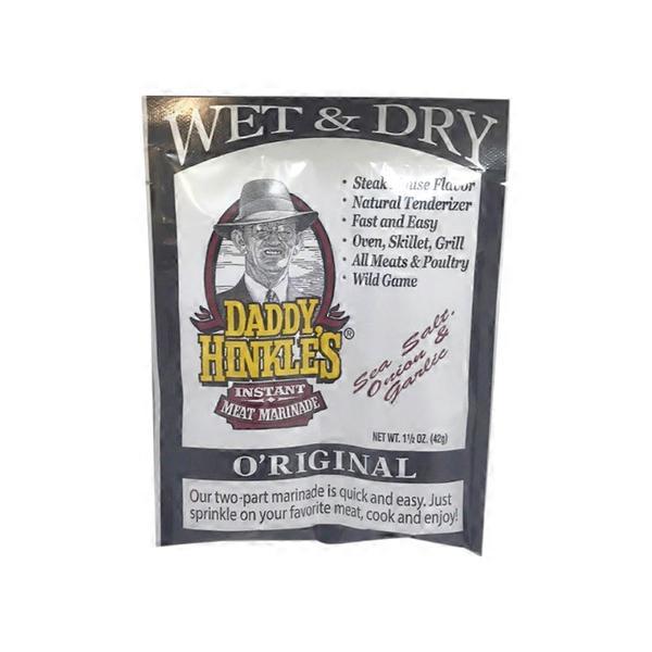 DADDY HINKLE Organic Seasoned Marinade & Seasoning (1.5 oz) Instacart