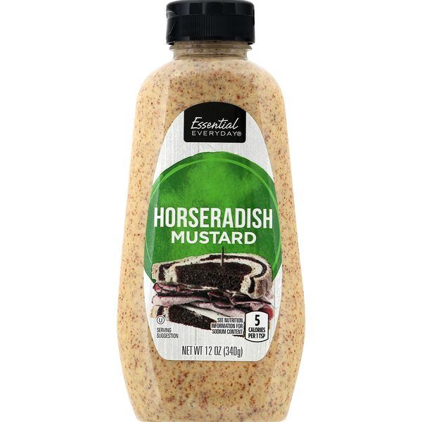 Essential Everyday Mustard, Horseradish (12 oz) Instacart