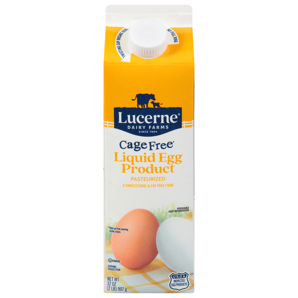 Lucerne Liquid Egg Product, Cage Free