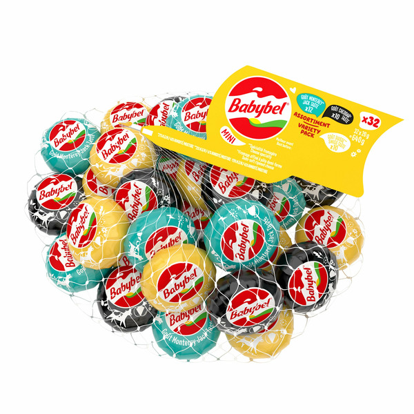 Babybel Mini Cheese Variety Pack 32 x 20 g