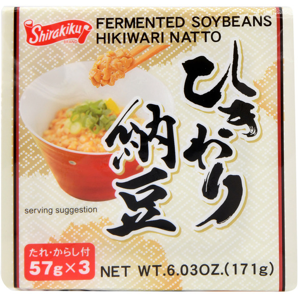 Shirakiku Fermented Soybeans Hikiwari Natto