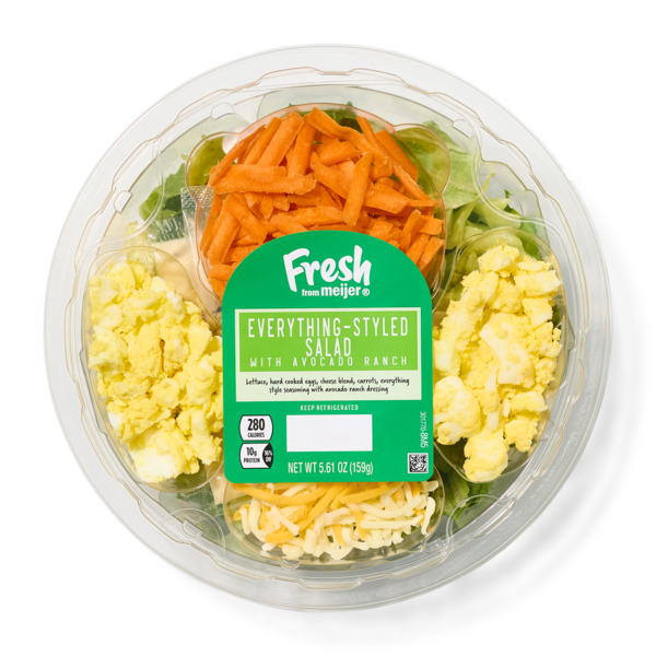 Meijer Ranch Meijer Meijer Fresh Everything-style Salad With Avocado Ranch Same-Day ...