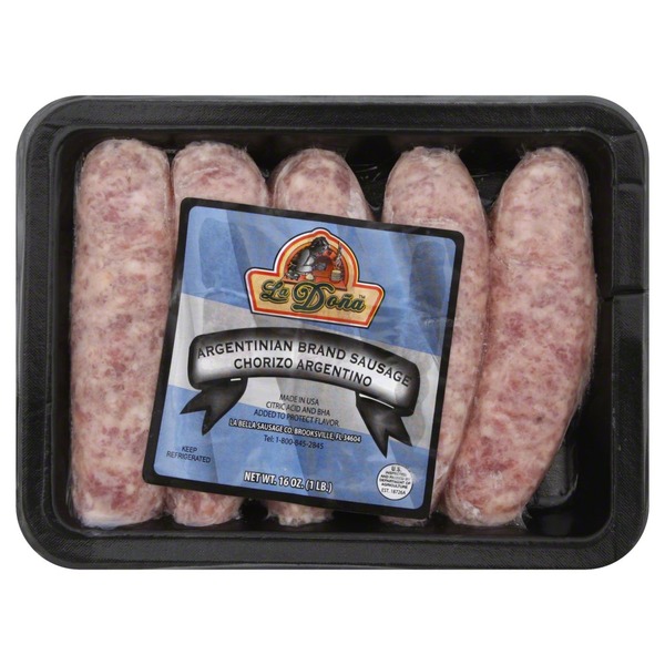 La Dona Sausage, Argentinian Brand (16 oz) Instacart