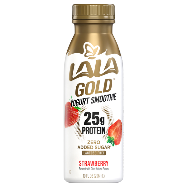 LALA Lactose Free Strawberry Yogurt Smoothie