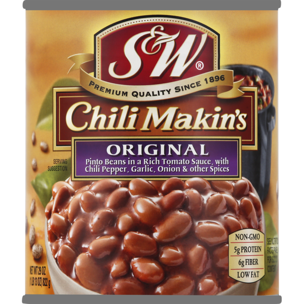 S&w Chili Makin's Original Beans (29 oz) from Safeway Instacart