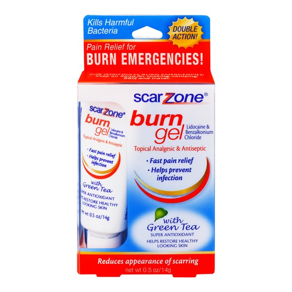 Scar Zone Burn Gel (0.5 oz) Instacart