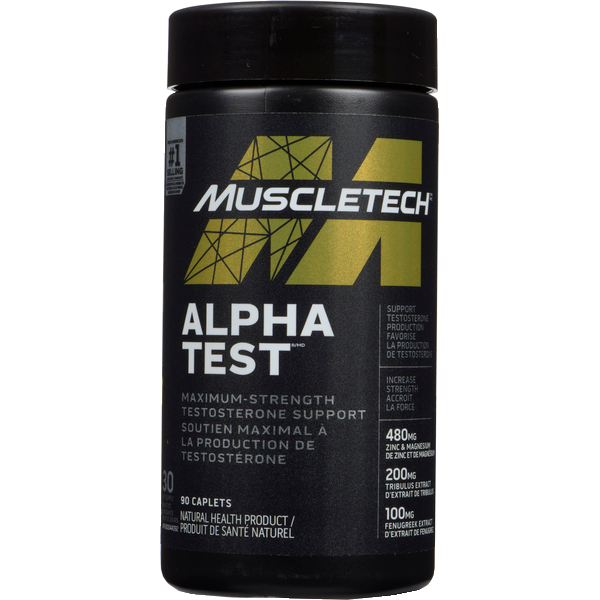 MuscleTech Pro Series Alphatest Rapid-Release Bio Caplets Same-Day ...