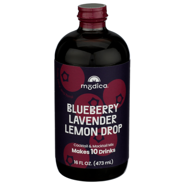Modica Cocktail Mixers Blueberry Lavender Lemon Drop Mixer Same