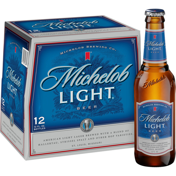 Michelob Lager Premium Beer 12 - 12 Fl Oz Bottles Same-Day