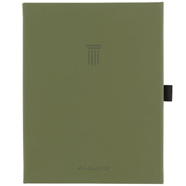 AT-A-GLANCE Foundation Goal Setting Undated Weekly Monthly Planner, 5 1/2 X 8 1/2 in - Green