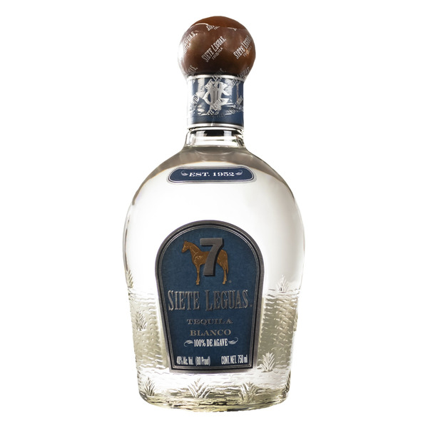 Siete Leguas Blanco Tequila 750ml 80 Proof Same-Day Delivery