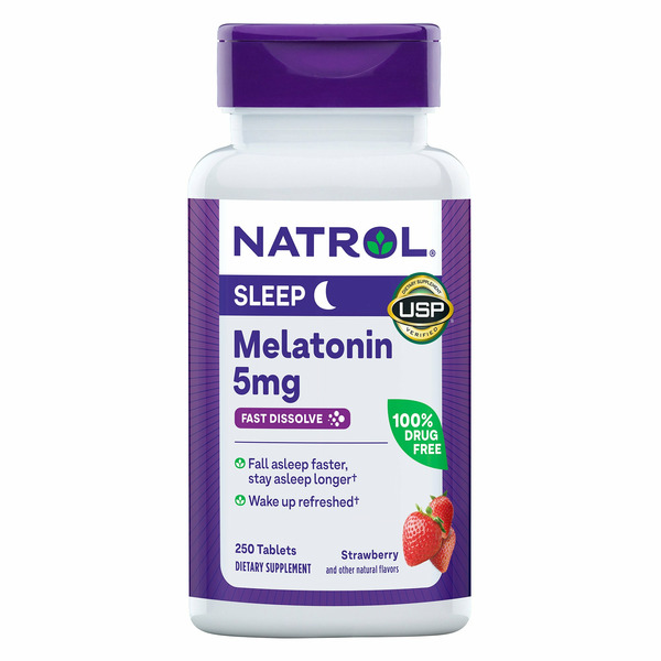 Natrol Melatonin 5 mg Fast Dissolve Tablets, 250 ct