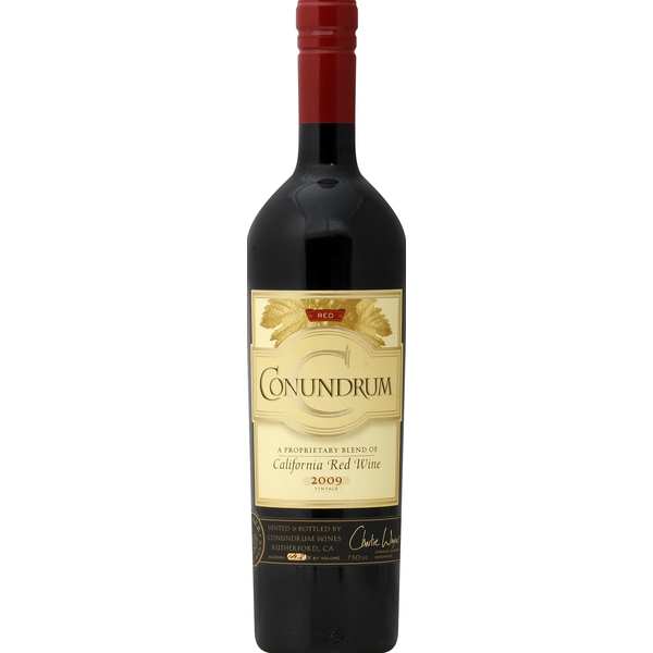 Conundrum Red Wine, California Vintage, 2009 Same-Day Delivery or