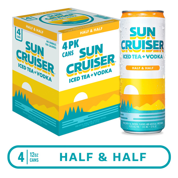 Sun Cruiser Iced Tea Vodka, Lemonade & Iced Tea (12 fl. oz. Can