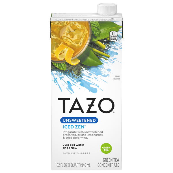 TAZO Tea Green Tea Concentrate, Iced Zen, Unsweetened Same-Day