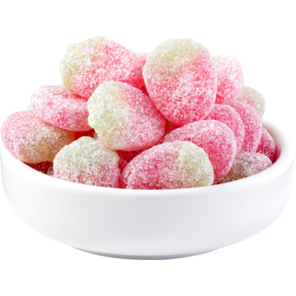 Sprouts Swedish Fizzy Gummy Strawberries