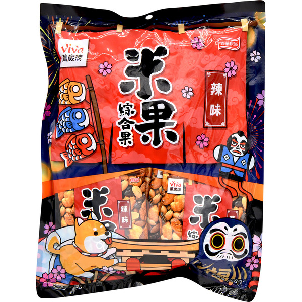 Viva Spicy Remixed Rice Crackers