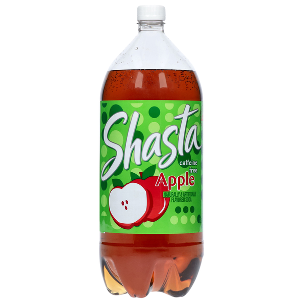 Shasta Soda, Caffeine Free, Apple