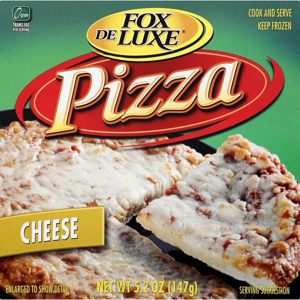 Fox De Luxe Pizza, Cheese (5.2 oz) Instacart