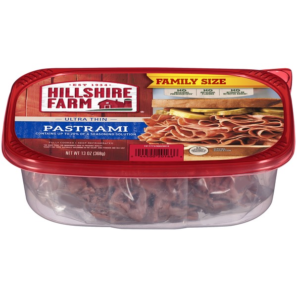 Hillshire Farm Ultra Thin Sliced Lunchmeat, Pastrami (13 oz) from Lucky
