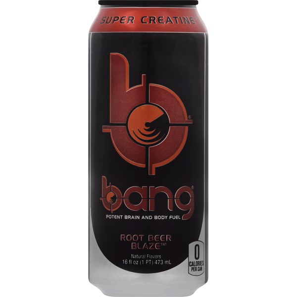 Bang Energy Drink, Root Beer Blaze (16 oz) Instacart