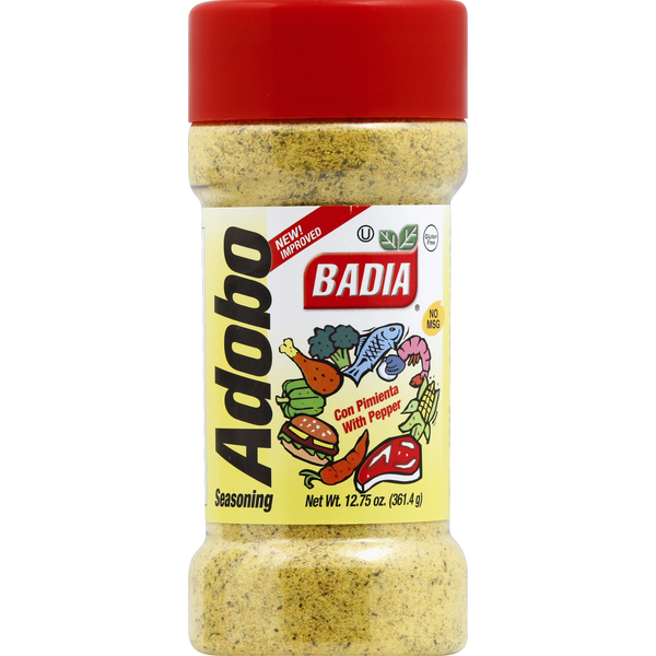 Badia Spices Seasoning, with Pepper, Adobo