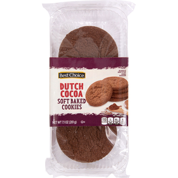 Best Choice Dutch Cocoa Soft Baked Cookies