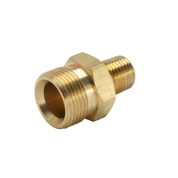 Ryobi 3/8 In. Male Npt X Male M22 Pressure Washer Hose To Trigger Coupler For Most Pressure Washer Brands Up To 4500 Psi