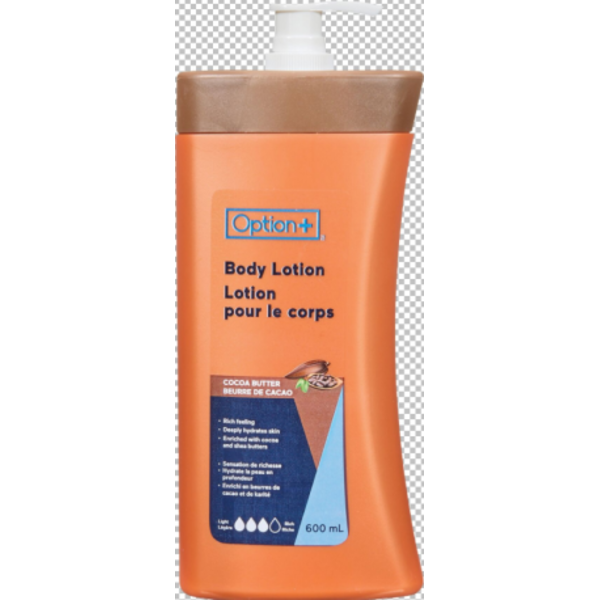 OPTION+ Cocoa Body Lotion Same-Day Delivery | Rexall